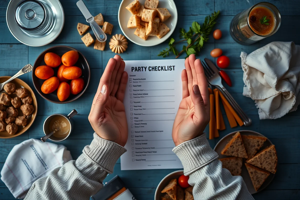 party catering checklist — Party Catering Checklist (the finished result)