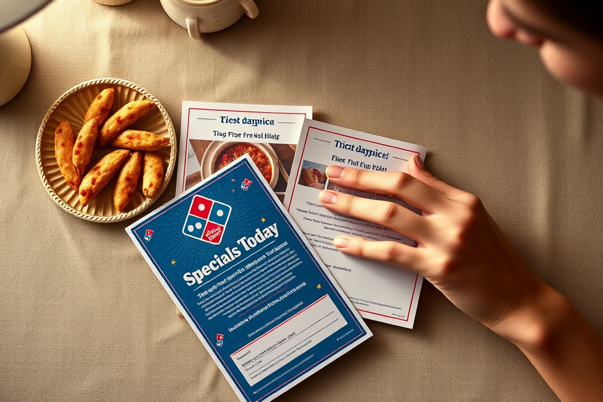 domino's pizza specials today — Domino'S Pizza Specials Today (the finished result)
