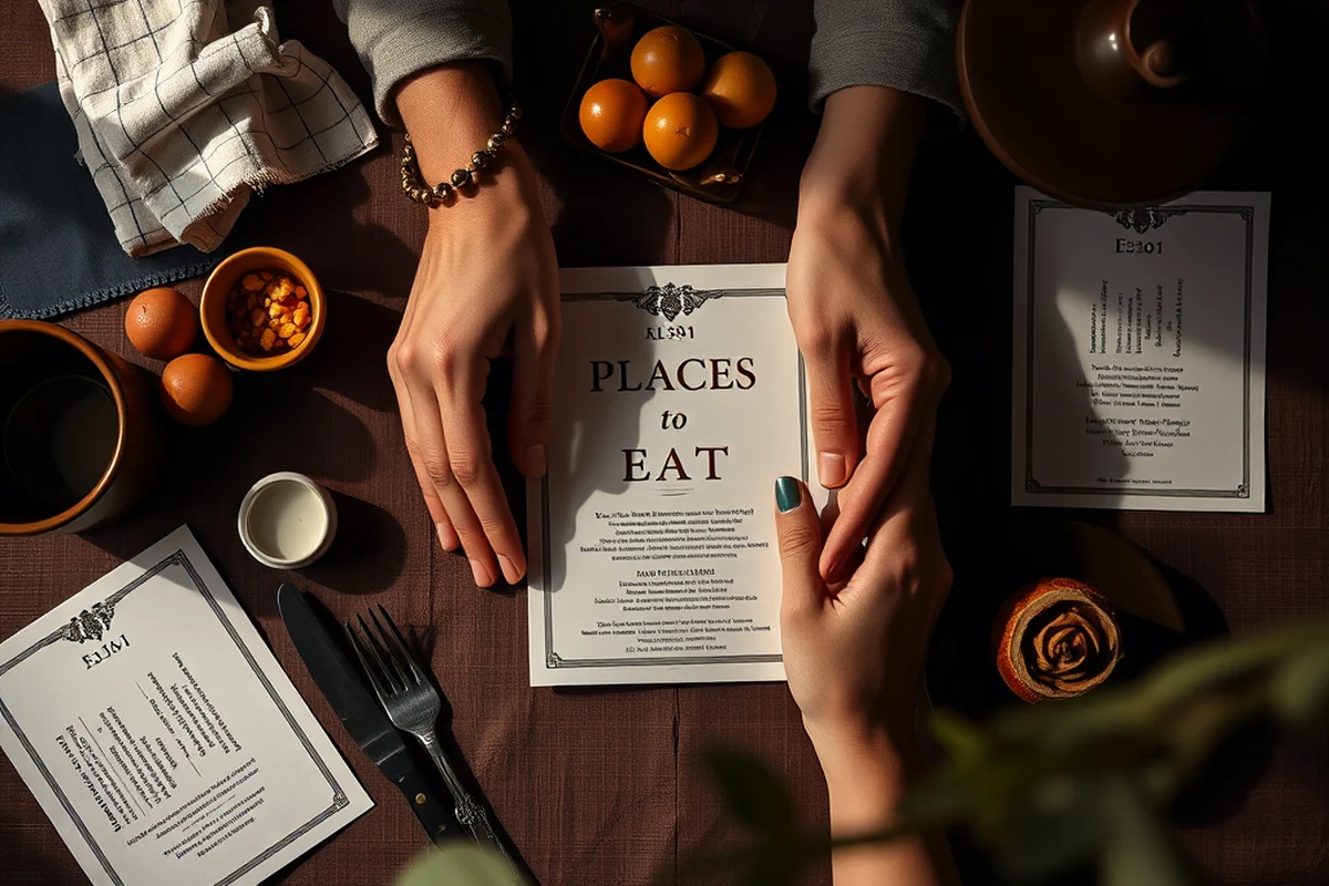 places to eat — Places To Eat (the finished result)