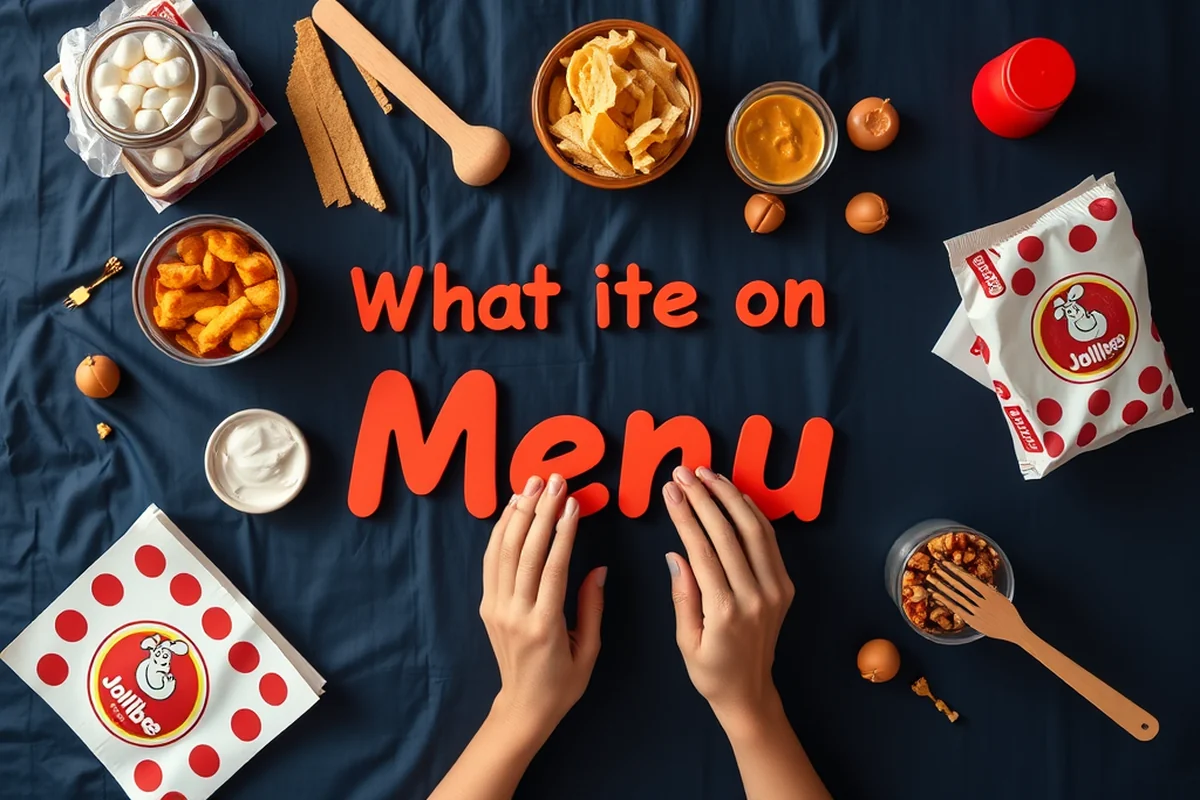 what is on jollibee menu — What Is On Jollibee Menu (the finished result)
