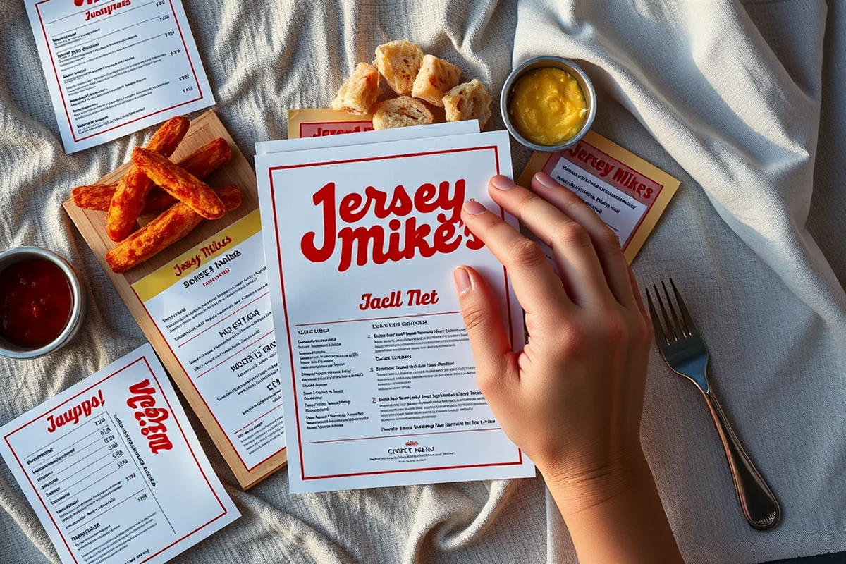 jersey mike's full menu — Jersey Mike'S Full Menu (the finished result)